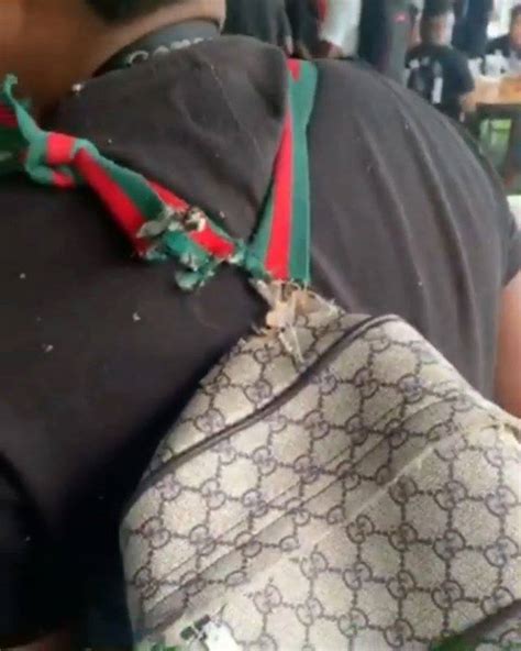 ripped gucci bag meme|Gucci watches meme.